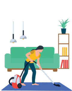 عاملات نظافة بالساعة في عجمان